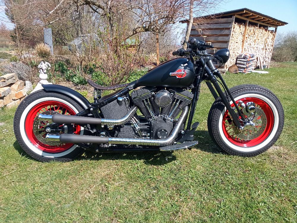 Motorrad verkaufen Harley-Davidson Bobber - Heritage Softail Ankauf